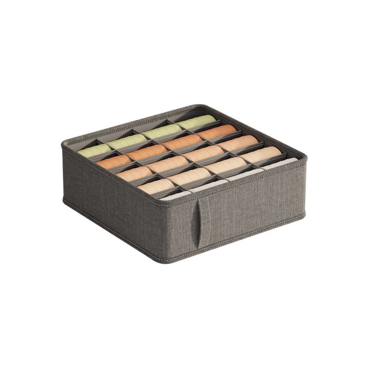 Sock Organizer Tray - Drawer Fabric Foldable Cabinet Closet Storage
