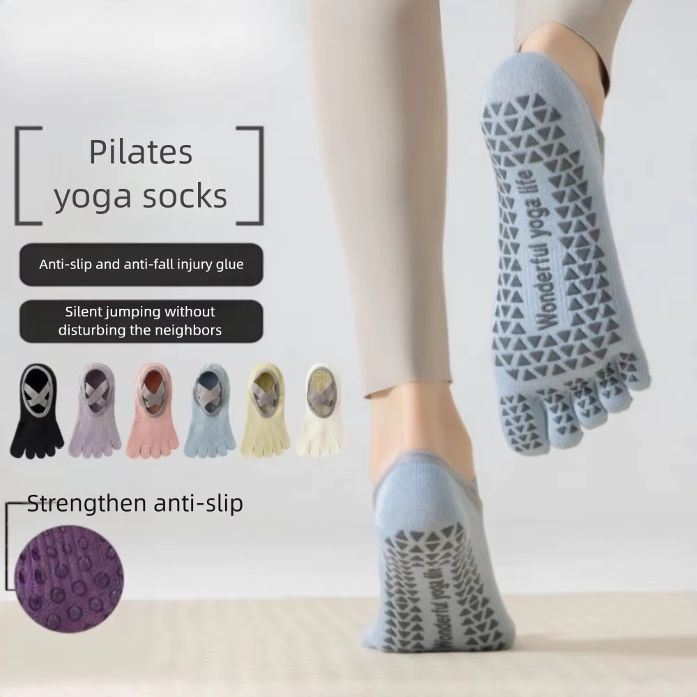 Women Cotton Five Toe Yoga Soc - đánh giá và giá Grip Sock Yoga