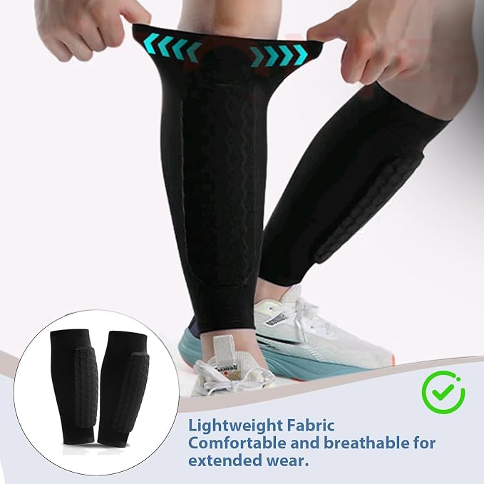 1 Pair of Soccer Shin Guards S - đánh giá và giá Compression Sleeve Calf