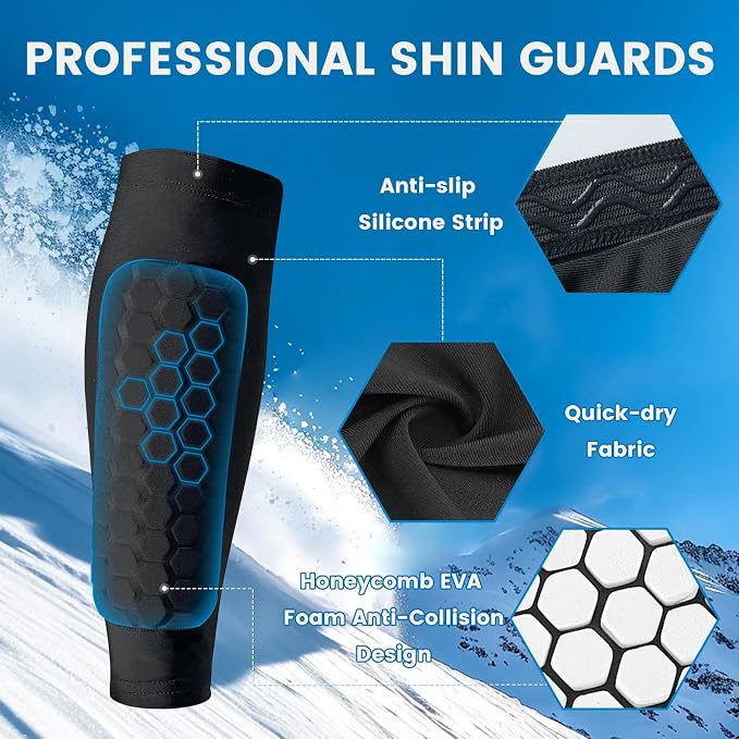 1 Pair of Soccer Shin Guards S - đánh giá và giá Compression Sleeve Calf