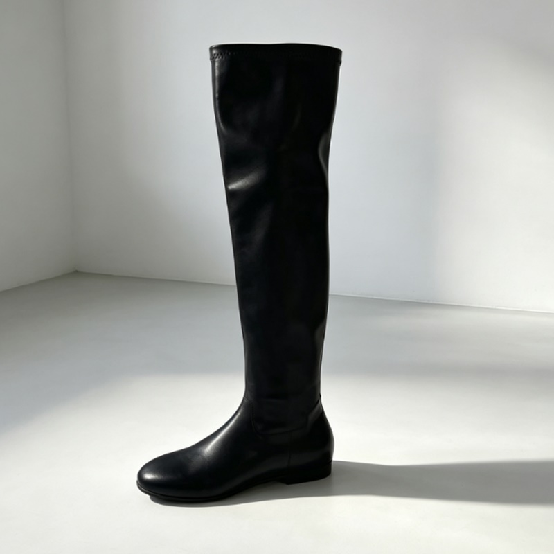 Brown Soft Stretch Faux Leathe - đánh giá và giá Boot Sock Slouchy