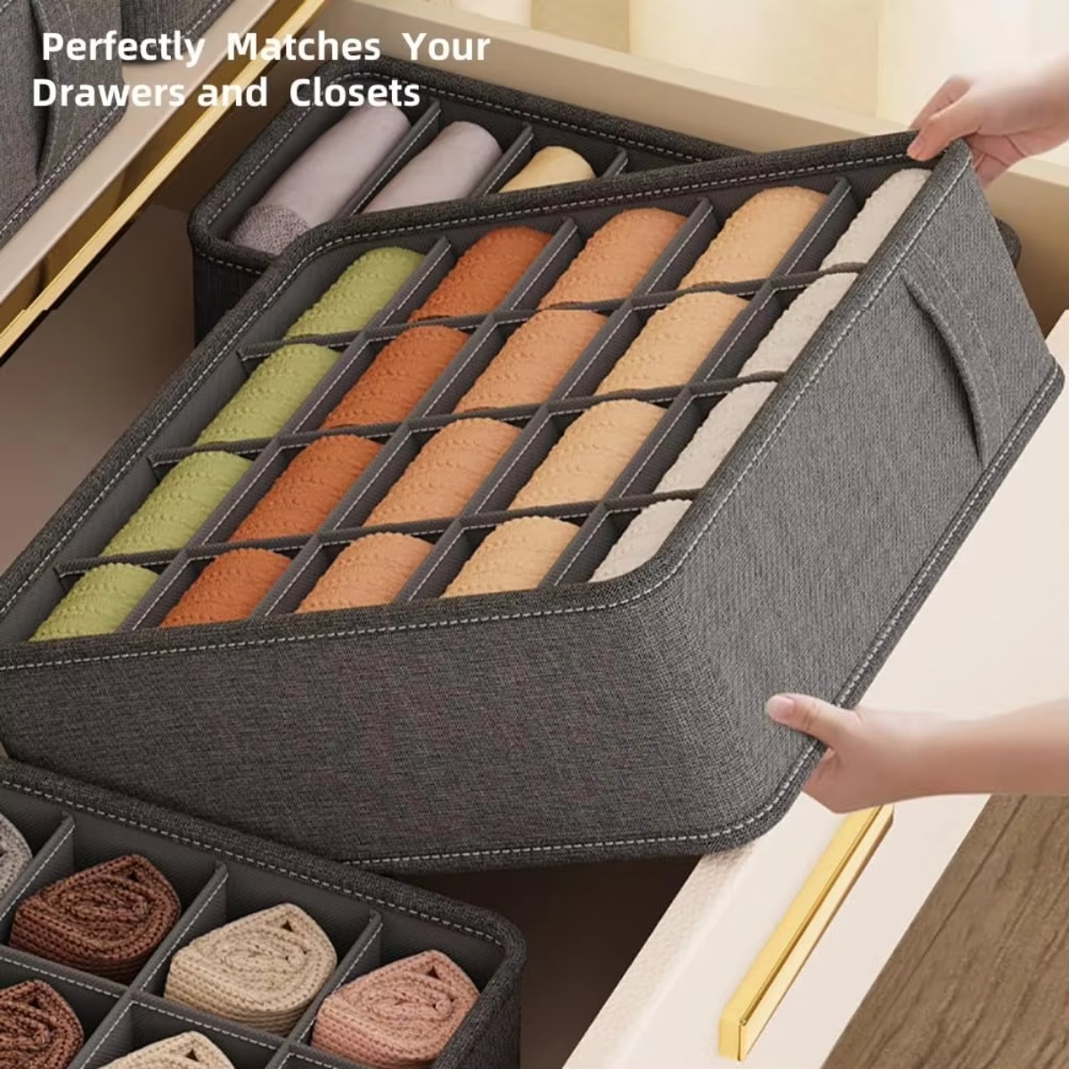 Drawer Fabric Foldable Cabinet - đánh giá và giá Sock Organizer Tray