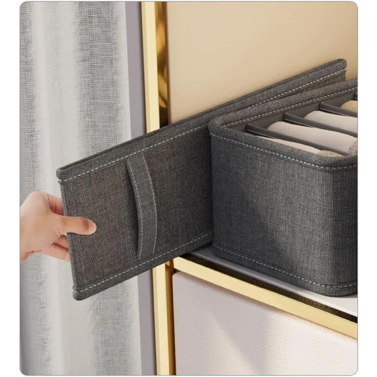 Drawer Fabric Foldable Cabinet - đánh giá và giá Sock Organizer Tray