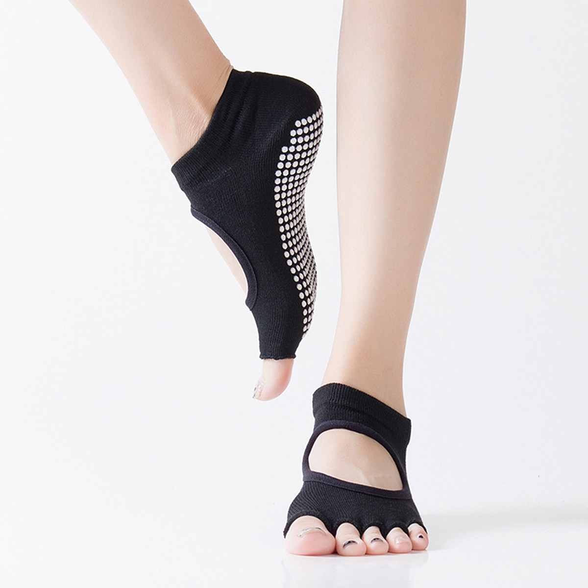 Women Five Toe Yoga Socks Non  - đánh giá và giá Grip Sock Yoga