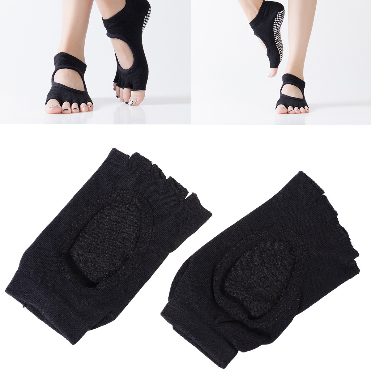 Women Five Toe Yoga Socks Non  - đánh giá và giá Grip Sock Yoga