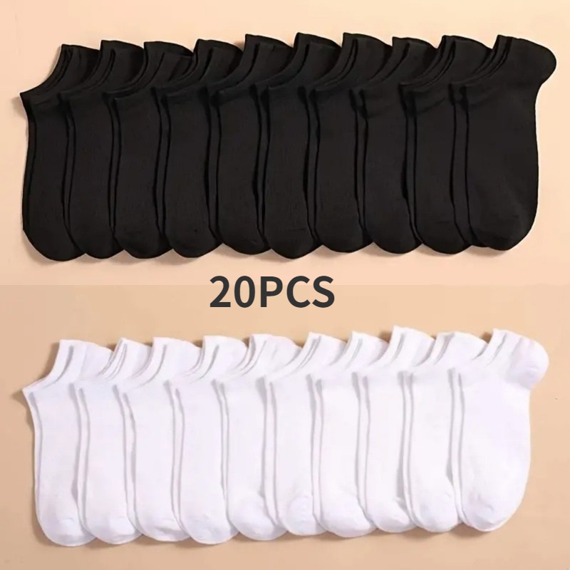 10 Pairs Unisex Casual Plain C - đánh giá và giá Ankle Sock Low Cut