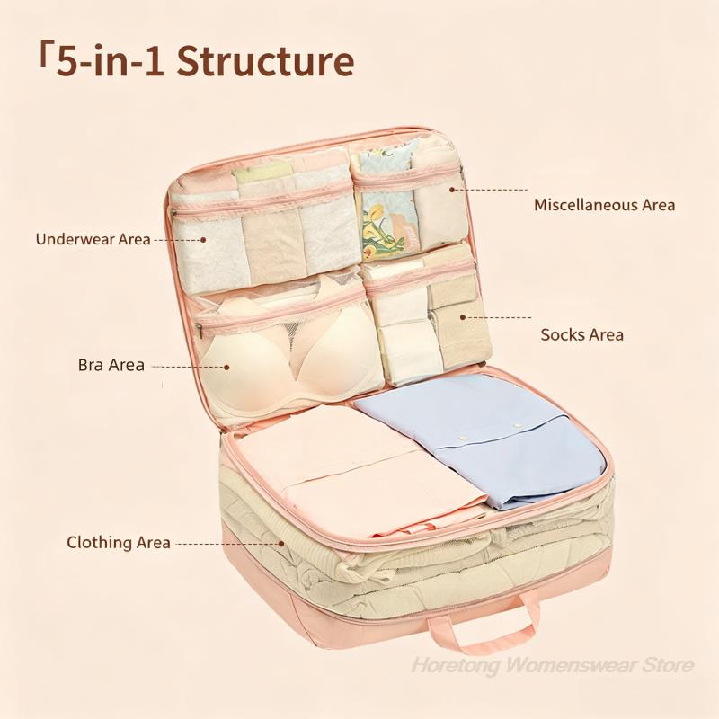 5 in 1 Expandable Travel Packi - đánh giá và giá Sock Organizer Tray