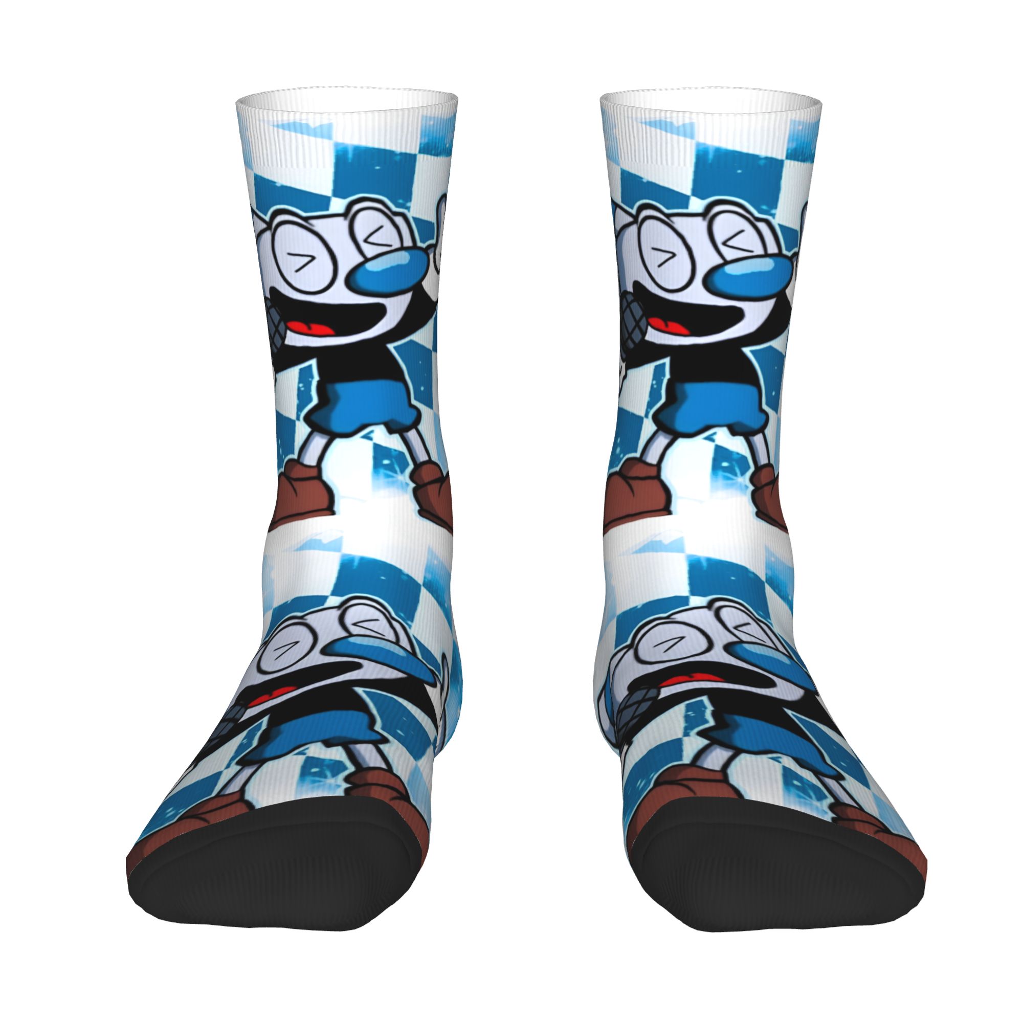 Custom Cuphead And Mugman Mens - đánh giá và giá Dress Sock Men