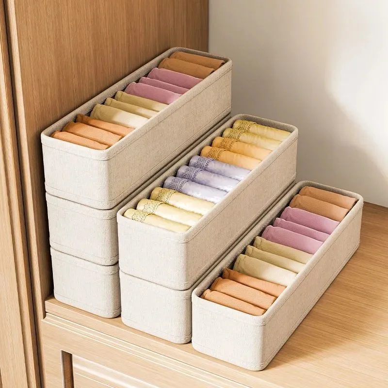 1/2/4pcsSlot Clothing Storage  - đánh giá và giá Sock Organizer Tray