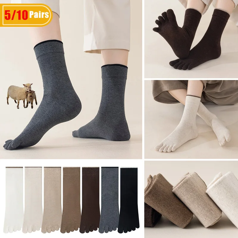 5/10 Pairs Men's Wool Toe Sock - đánh giá và giá Thermal Sock Winter